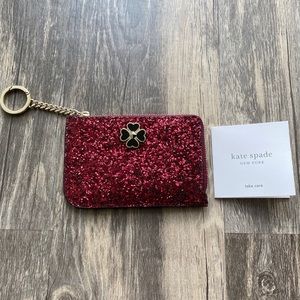 Brand New Authentic Kate Spade L Zip Card Holder